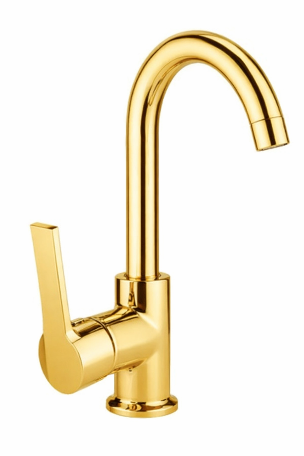 LİNA KUĞU LAVABO BATARYASI GOLD